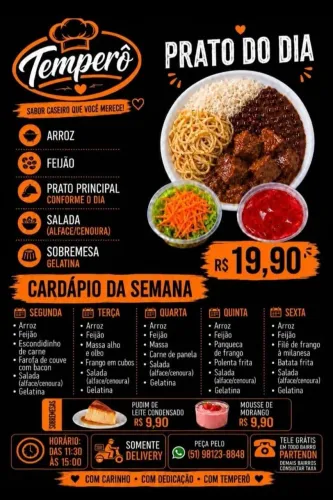Temperô Marmitex