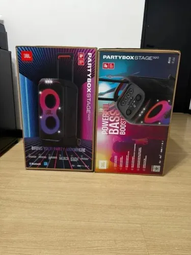Caixa de som JBL Partybox Stage 320 - Lacrada - NF - Garantia