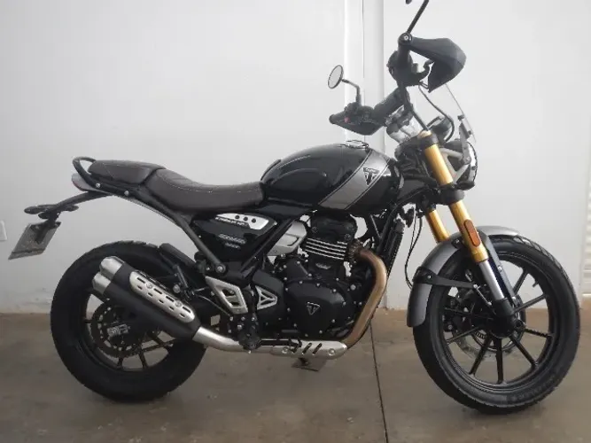 TRIUMPH SCRAMBLER 400 X - 4.700 KM - COM ACESSÓRIOS !!