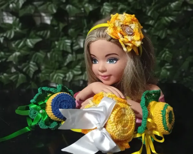 Tiaras crochê