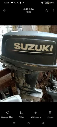 Motor de polpa Suzuki 30cv