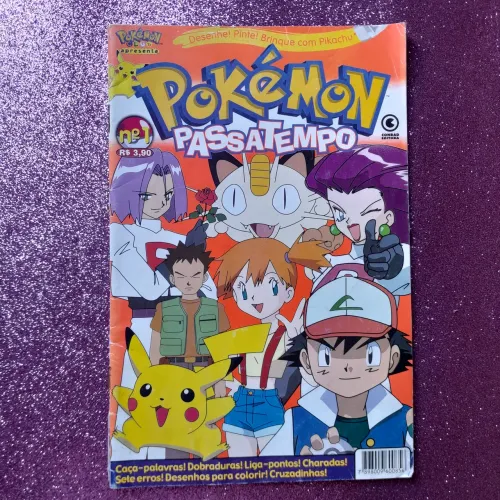 Revista edição número 1 da revista Pokémon Club, publicada no Brasil pela Conrad Editora