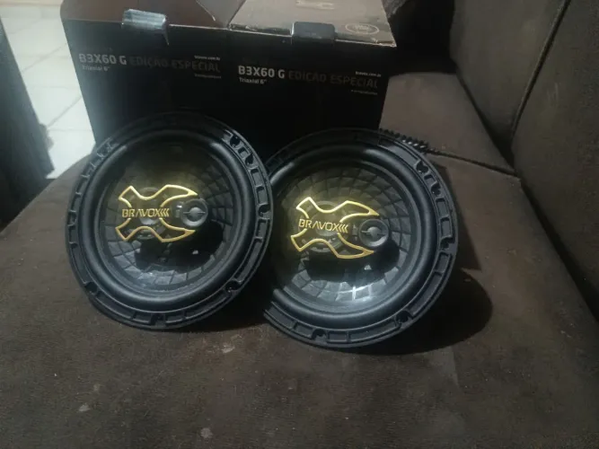 2 par de caixa de som para carro