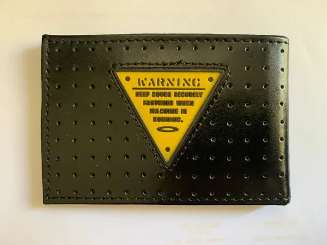 Carteira em Couro Oakley Money Clip Rara Importada