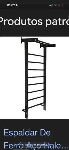 Espaldar de academia (está desmontado)