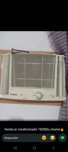 Vendo ar condicionado de 7500 da marca Consul