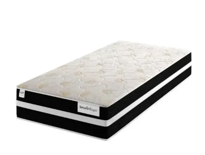 Colchão Solteiro Molas Ensacadas Smart Milano 88x188x25cm - Plumatex