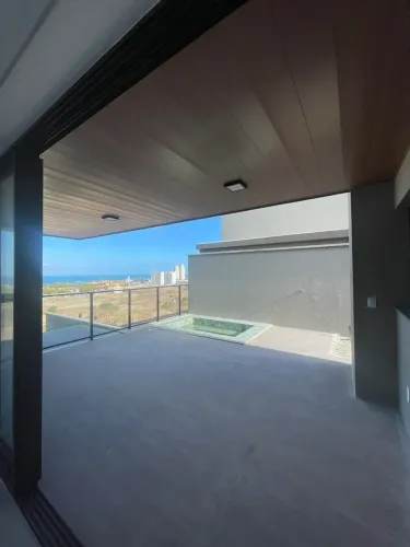 Casa Nova Vista Mar com 200M2. Sendo 3 Suites e 4 Vagas