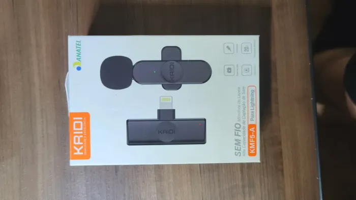Microfone Kaidi Sem Fio