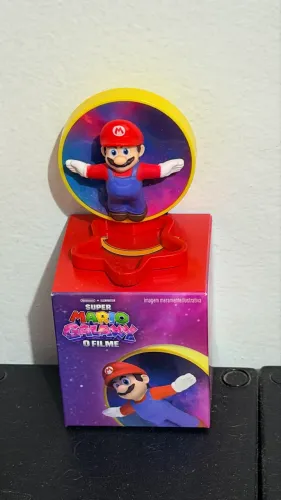 Super Mario Galaxy - Boneco Colecionável com Caixa | Nintendo 