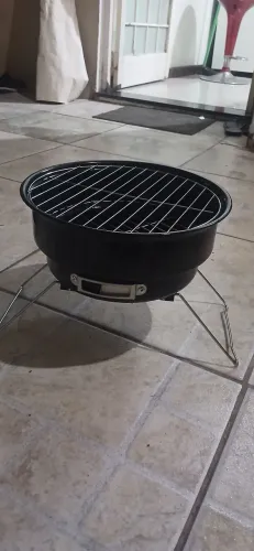 Churrasqueira portátil com bolsa cooler Rede globo