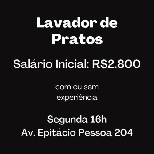 Lavador de Pratos