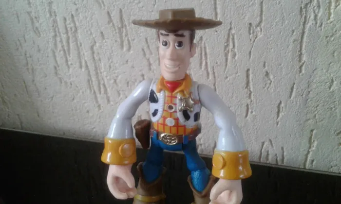 Boneco ToyStory Woody Miniaturas Colecionáveis Geek 