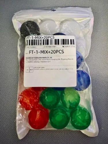 Footswitch Caps para pedais e pedaleiras - Kit com 20