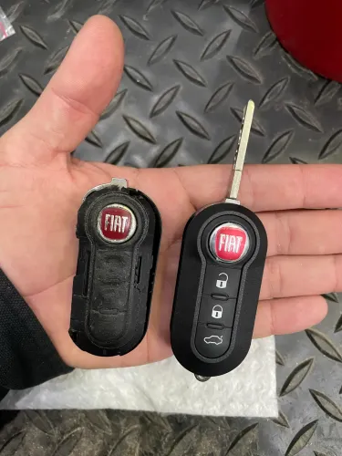 Troca de carcaça de chave automotiva