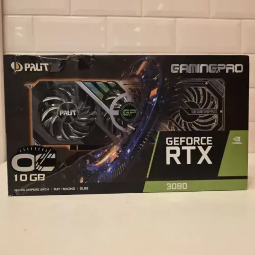 Placa de Video Palit GeForce RTX 3080 Gaming Pro,10Gb, GDDR6X