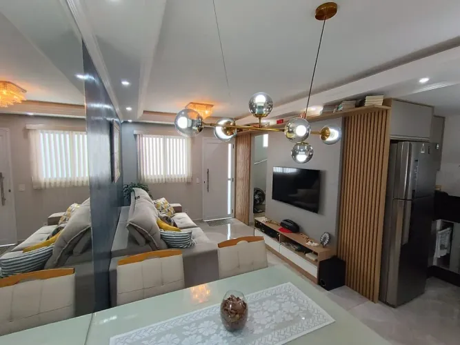 Sobrado com 2 Quartos à venda, 68 m² por R$ 530.000 - Chácara Faggion - Suzano/SP