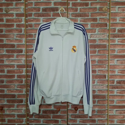 Jaqueta Adidas Real Madrid vintage tregoil tamanho G Original