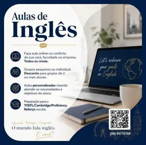 AULAS DE INGLÊS