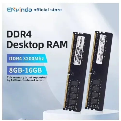 MEMÓRIA RAM DDR4 16GB 3200 MHz CL22 SÓ TESTADA