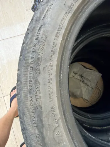 Vendo 4 pneus meia vida michelin primacy 3 215/50R17