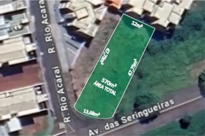 Terreno residencial para venda em Residencial Amazonas, 570m²