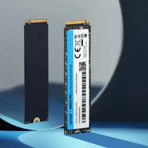 SSD Lexar NM610 Pro, 1TB, M.2 NVMe, leitura De 3300MBs, Gravação 2600MBs, Preto