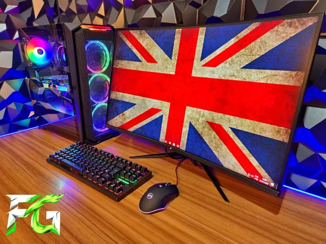 Pc Gamer Ryzen 7 - Monitor Curvo 240Hz FHD 27POL 