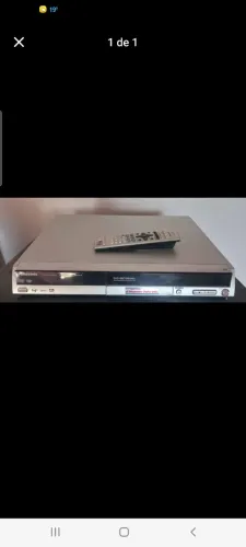 Gravador de Dvd Panasonic Dmr Es 10