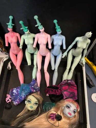 Monster High lote para custom