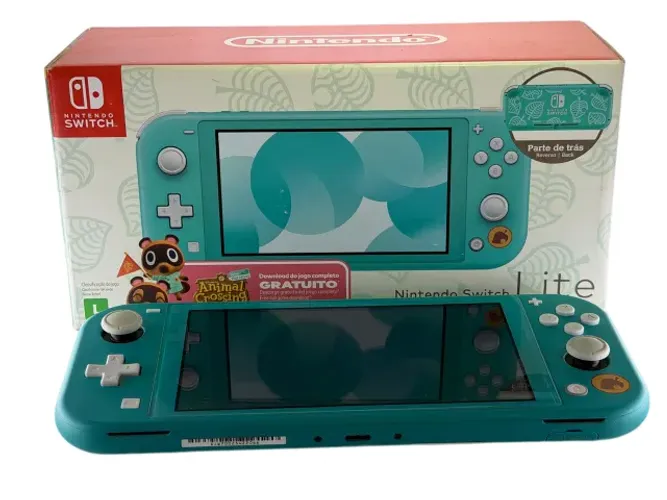 Nintendo Switch Lite Edição Animal Crossing