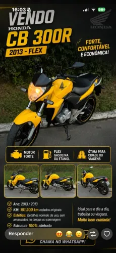 Cb 300 excelente oportunidade