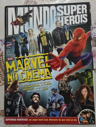 Mundo dos Super-Heróis n° 30 Marvel no Cinema Ed. Europa