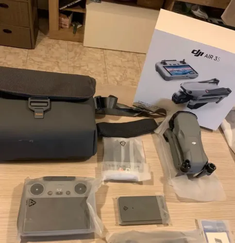 Air 3s drone DJi controle com tela avalio trocas