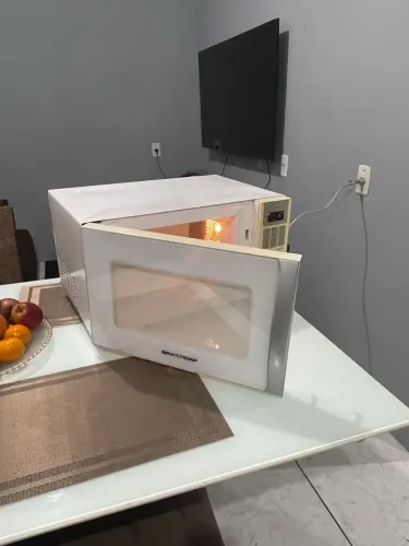 Microndas Brastemp funcionando perfeitamente 