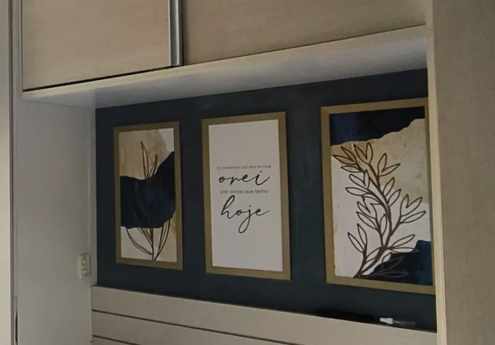 Trio de quadros