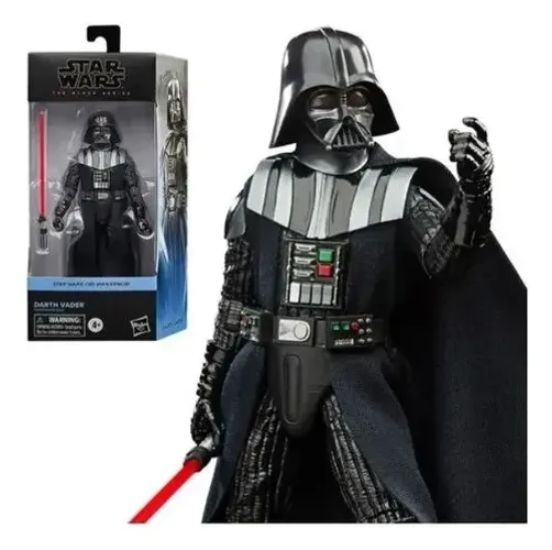 Action Figure Darth Vader - Star Wars The Black Series (Obi-Wan Kenobi) - Nova na Caixa