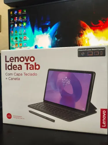 Tablet Lenovo completo 128gb/8gb ram lacrado