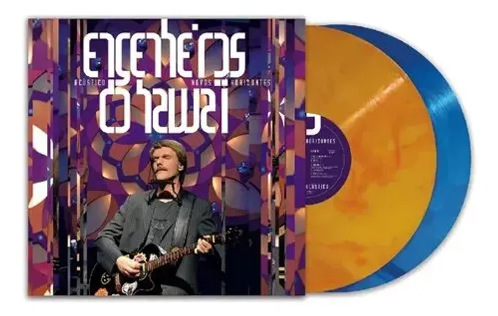 LP ENGENHEIROS DO HAWAII ACÚSTICO NOVOS HORIZONTES,2024 ,DUPLO, NOVO, LACRADO,. COLORIDO.