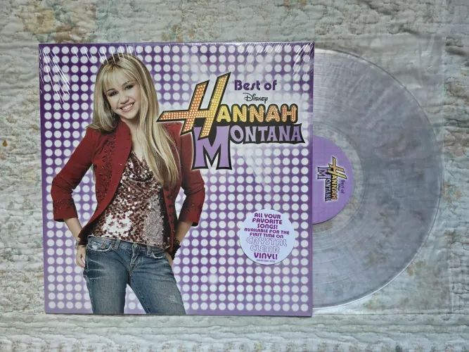 LP Vinil Miley Cyrus The Best Of Hannah Montana Clear Vinyl