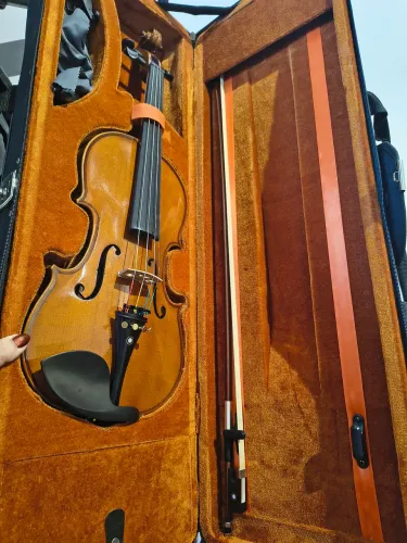 Violino Eagle 4/4 Ve441 + Case, Breu E Arco Cor Marrom-claro