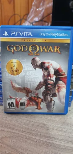God of war psvita original perfeito estado gow collection god of war 1 e 2