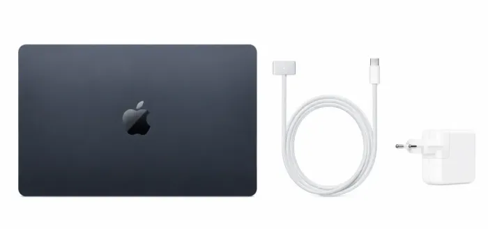 MacBook Air M5 13,6 16GB RAM 512GB SSD Cor Meia-Noite - CABO E FONTE INCLUSOS
