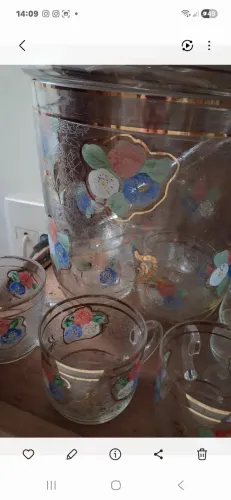 Poncheira vintage 
