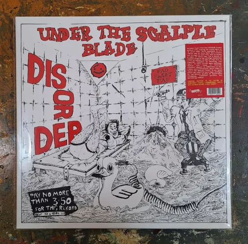 Lp Disorder - Under the Scalple Blade - Edição Limitada - Vinil Vermelho - Ratos de Porão