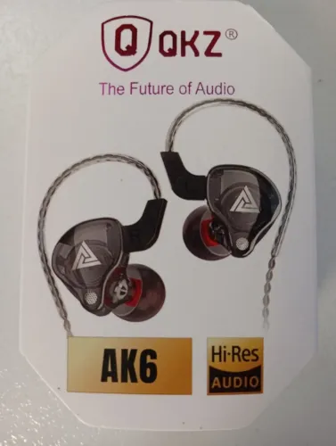 Fone de Ouvido Intra-Auricular QKZ - Qualidade de som incrível!