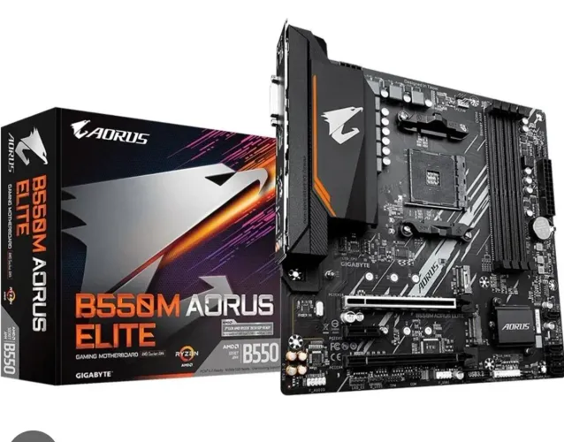 Placa-mãe Gigabyte B550M AORUS Elite >NOVA