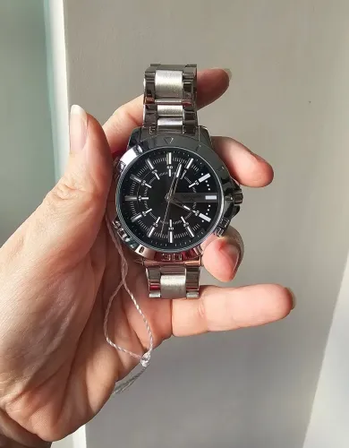 relógio masculino analógico de pulso mondaine 48mm