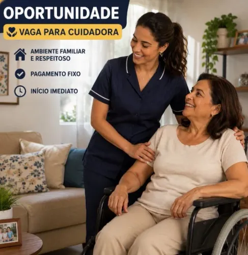 Preciso de uma cuidadora de idoso/ residência 