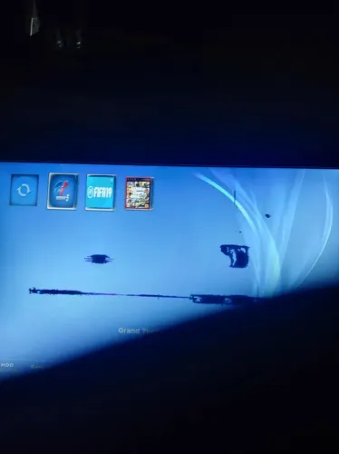 PS3 desbloqueado 1 controle GTA V e FIFA 19 na memória